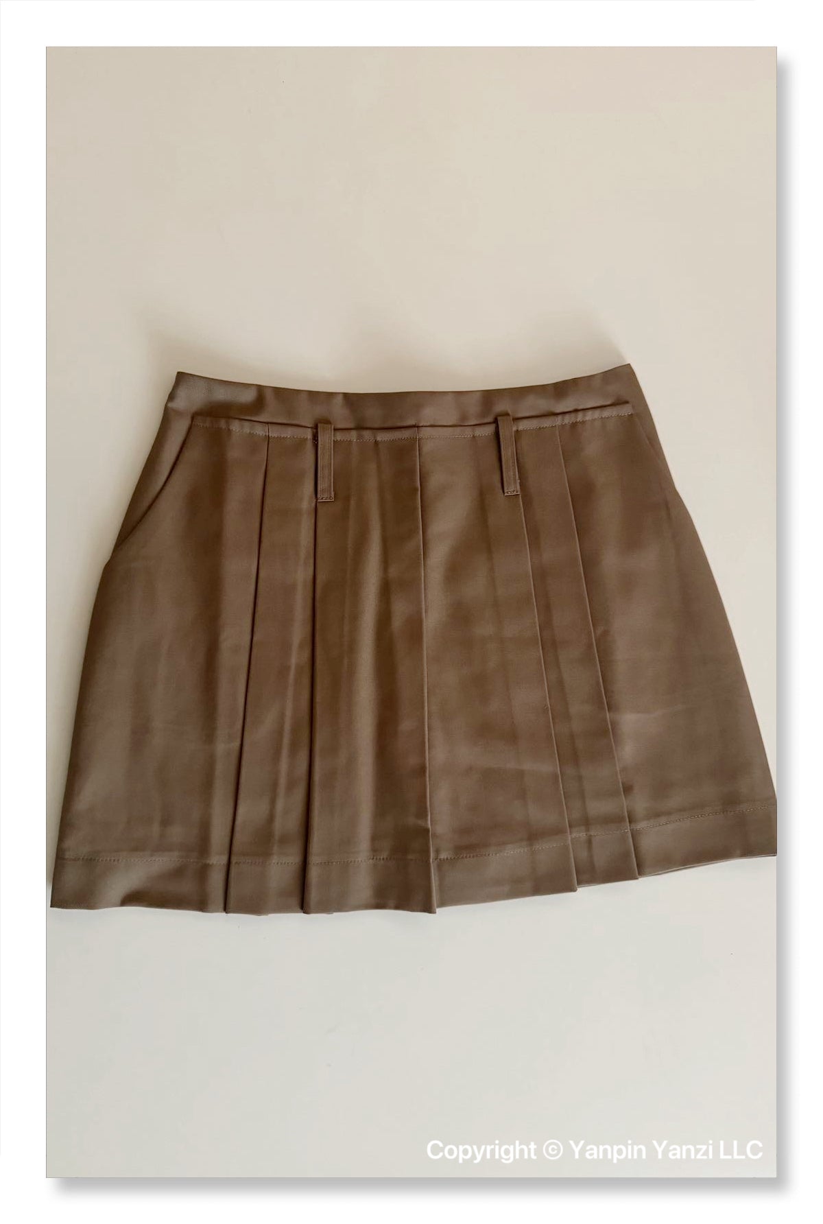 YP Style Casual Pleated Skirt