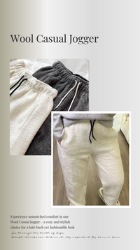 YP Style Wool Casual Jogger