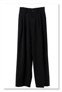 YP Style Loose-Fit Casual Suit Pants