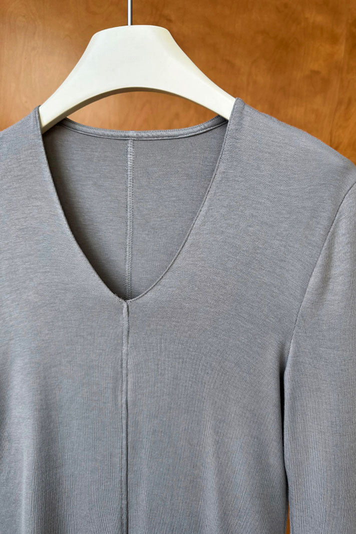 V-Neck Long Sleeve