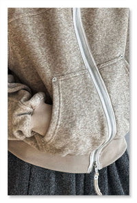 YP Style Double-Zip Hooded Sweatshirt