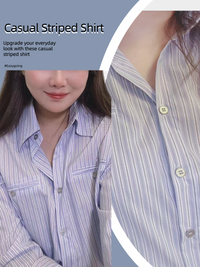 YP Style Casual Striped Shirt