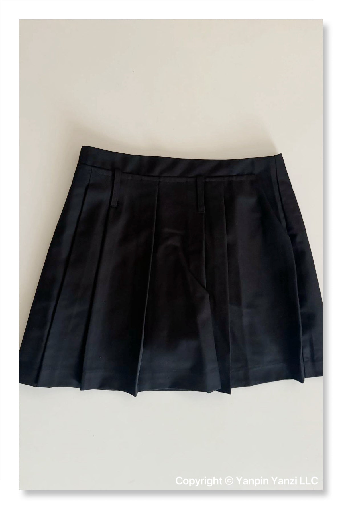 YP Style Casual Pleated Skirt