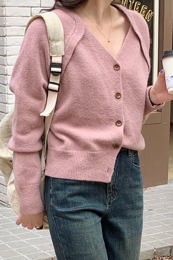 Button-Up Sweater