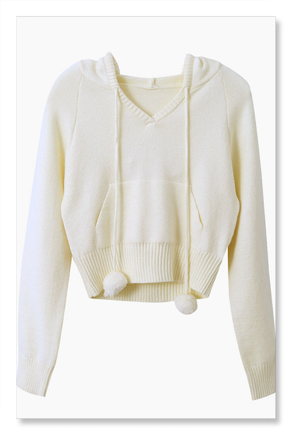 YP Style Knit Sweater Hoodie