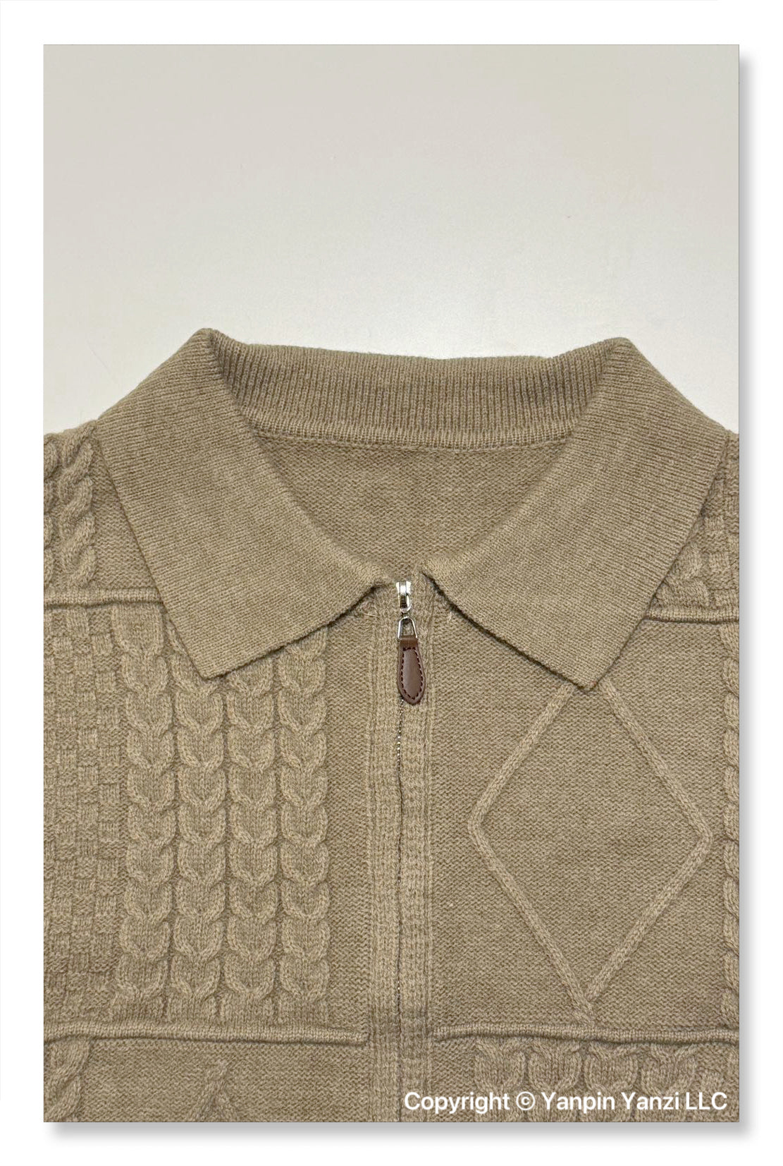 YP Style Cable Knit Sweater