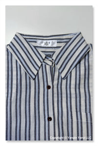 YP Style Casual Vertical Stripe Shirt