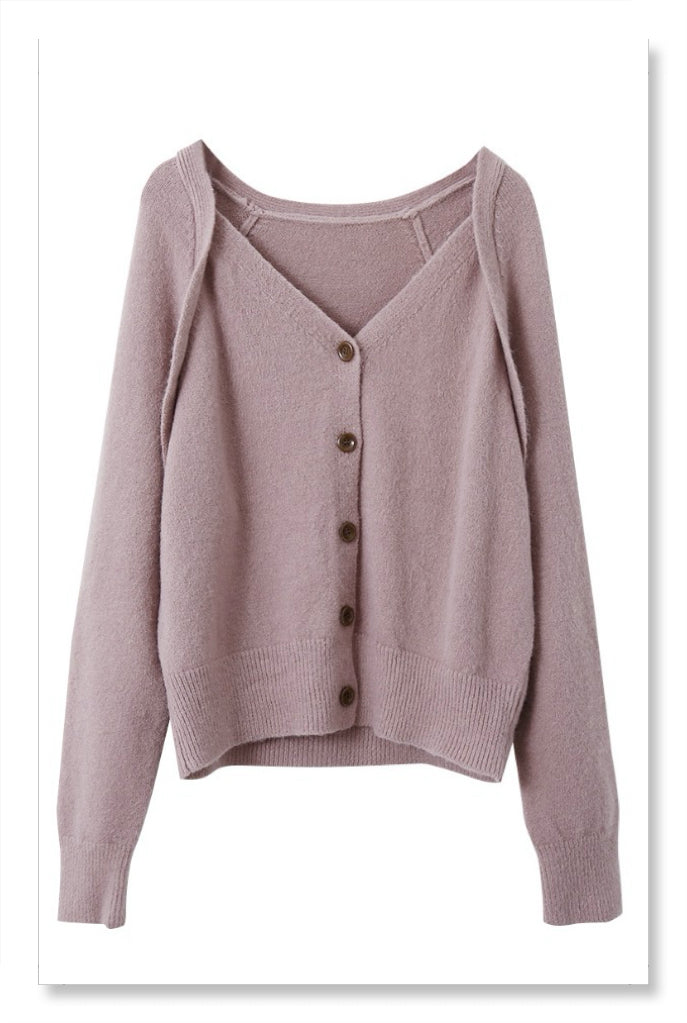 YP Style Button-Up Sweater