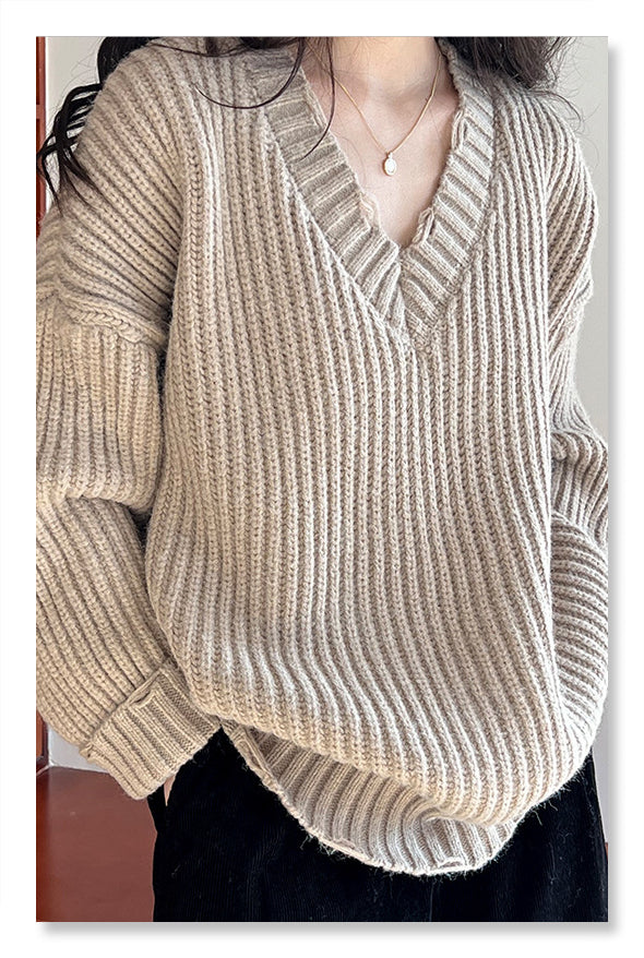 YP Style Oversize Knit Sweater