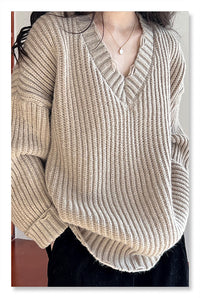 YP Style Oversize Knit Sweater