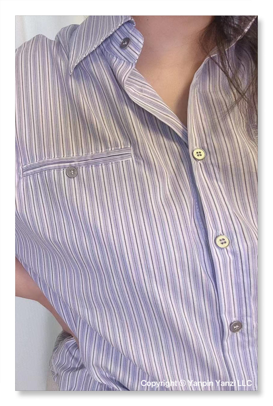 YP Style Casual Striped Shirt