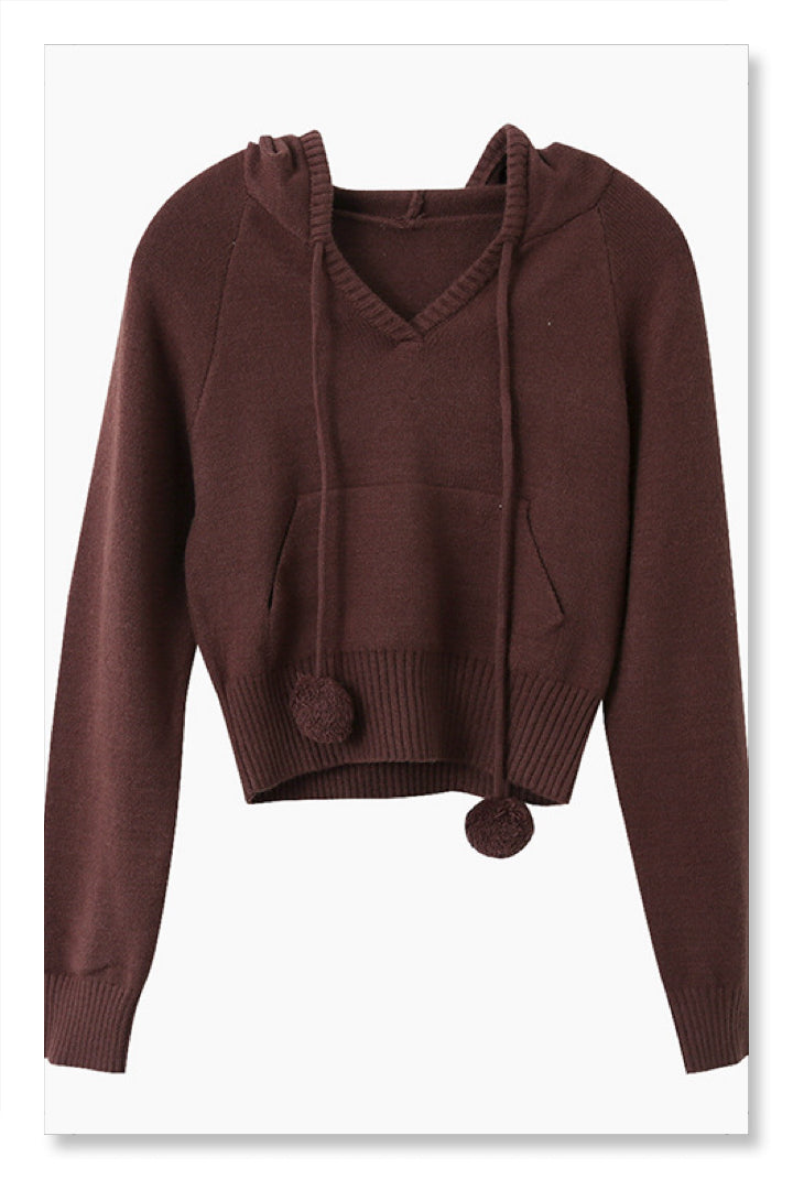 YP Style Knit Sweater Hoodie