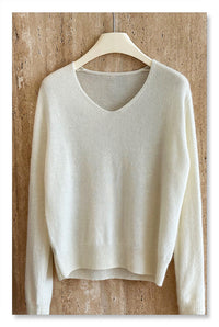 YP Style V-Neck Knit Sweater