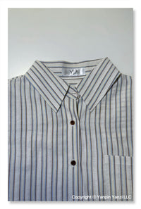 YP Style Casual Vertical Stripe Shirt