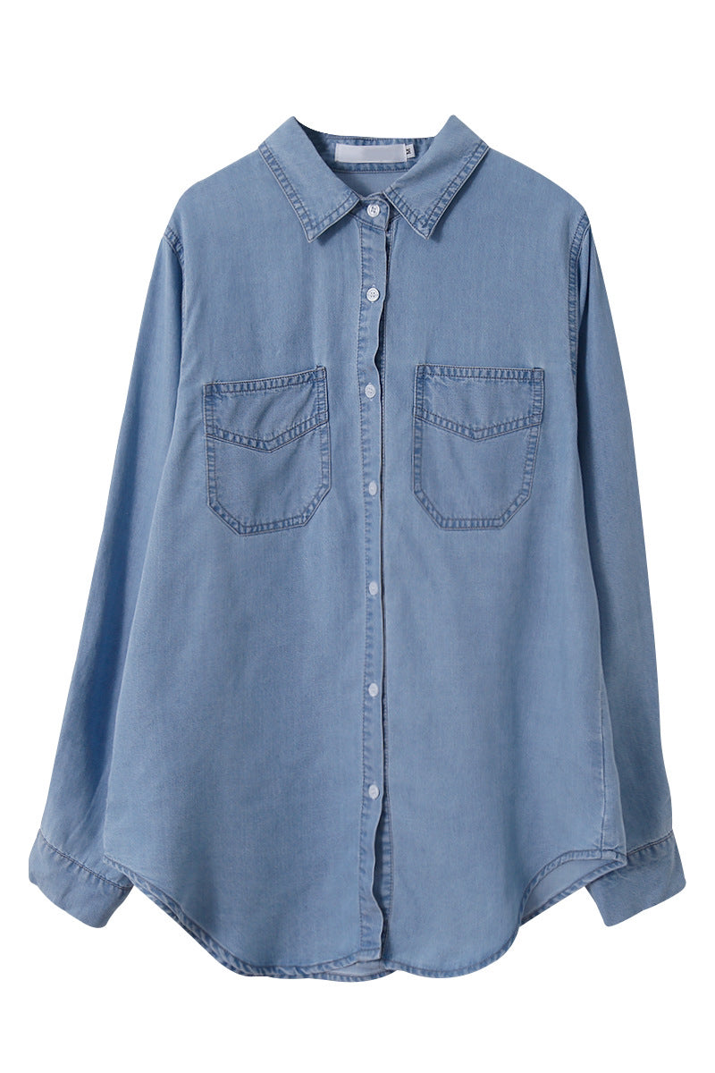 Blue Denim Shirt