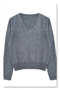 YP Style V-Neck Knit Sweater