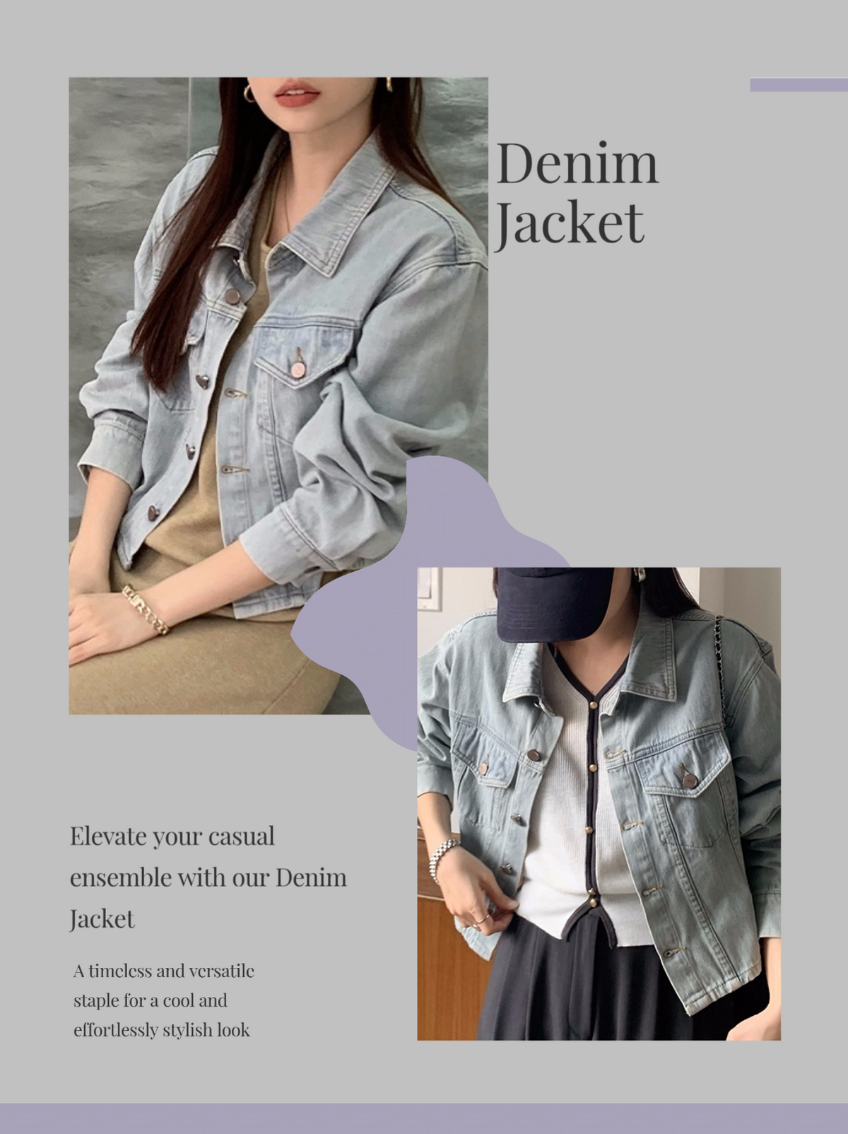 YP Style Denim Jacket