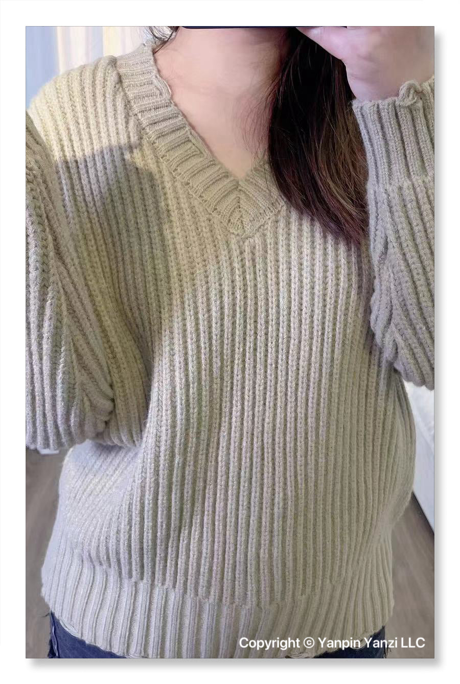 YP Style Oversize Knit Sweater